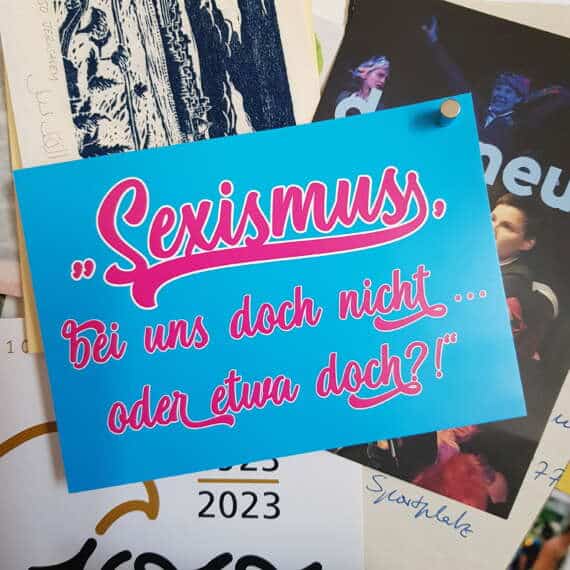 Workshop “Sexismus, bei uns doch nicht… oder etwa doch?!”