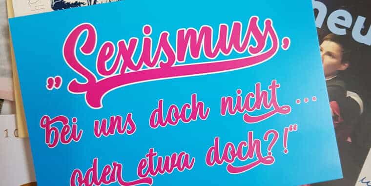 Workshop “Sexismus, bei uns doch nicht… oder etwa doch?!”