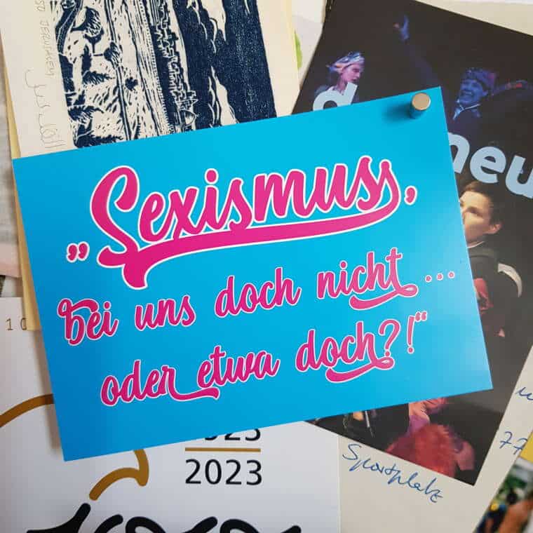 Workshop “Sexismus, bei uns doch nicht… oder etwa doch?!”