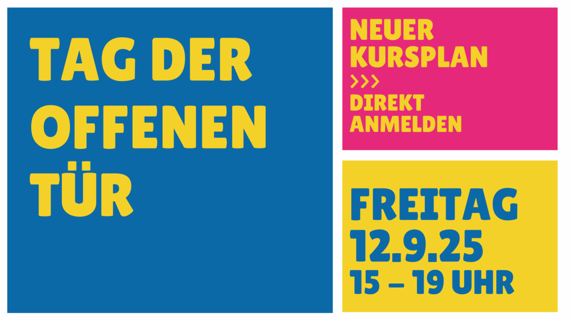 Tag der offenen Tür: 12.9.25
