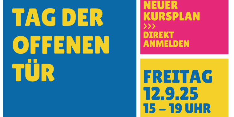 Tag der offenen Tür: 12.9.25